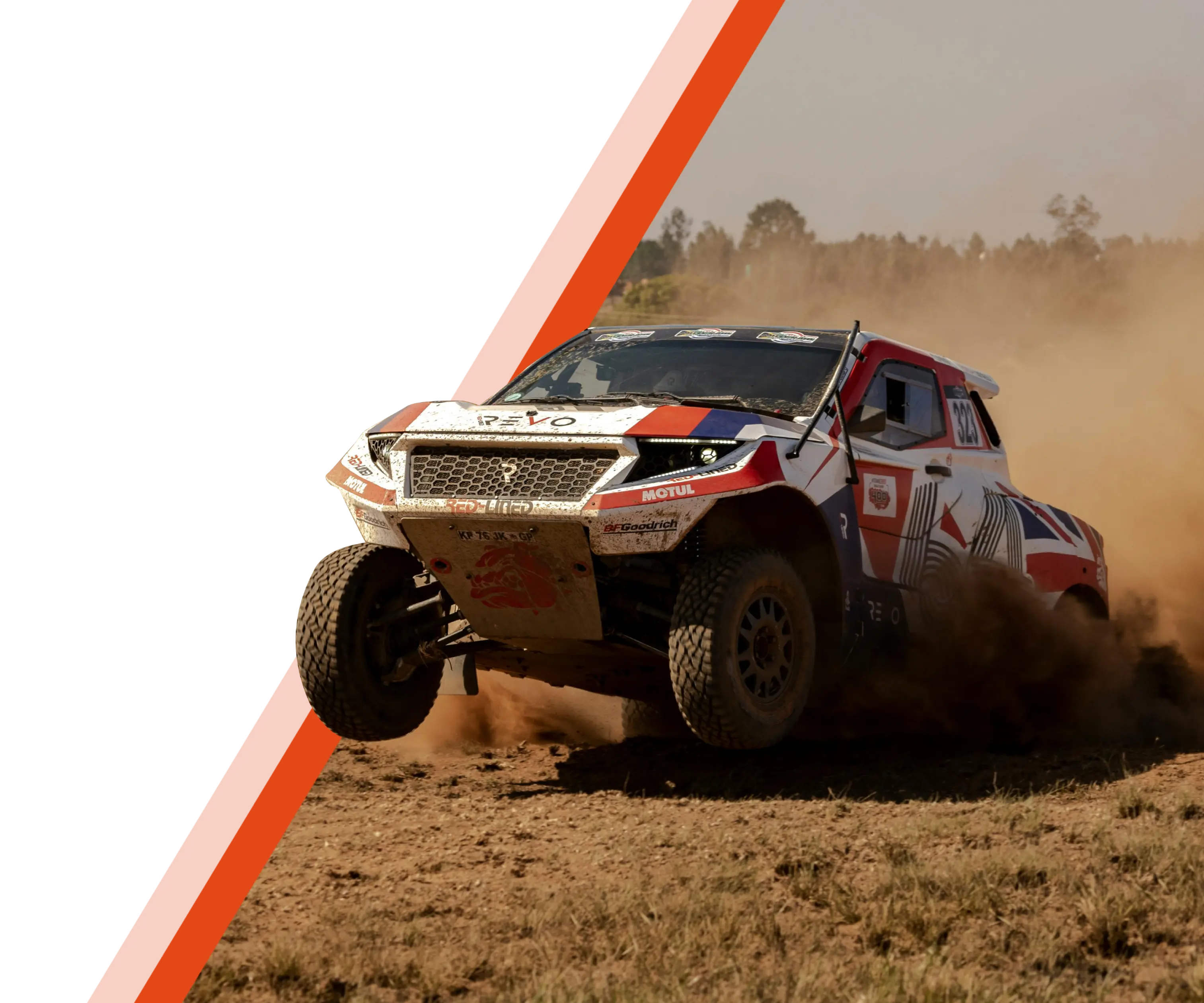 Das Auto für die Dakar-Rallye läuft auf Hochtouren